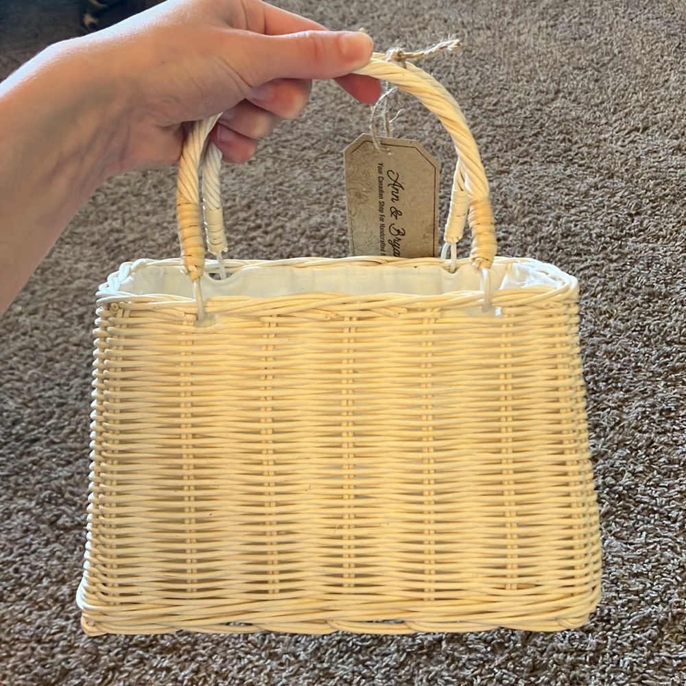 Ann & Bryan Handmade Wicker Basket